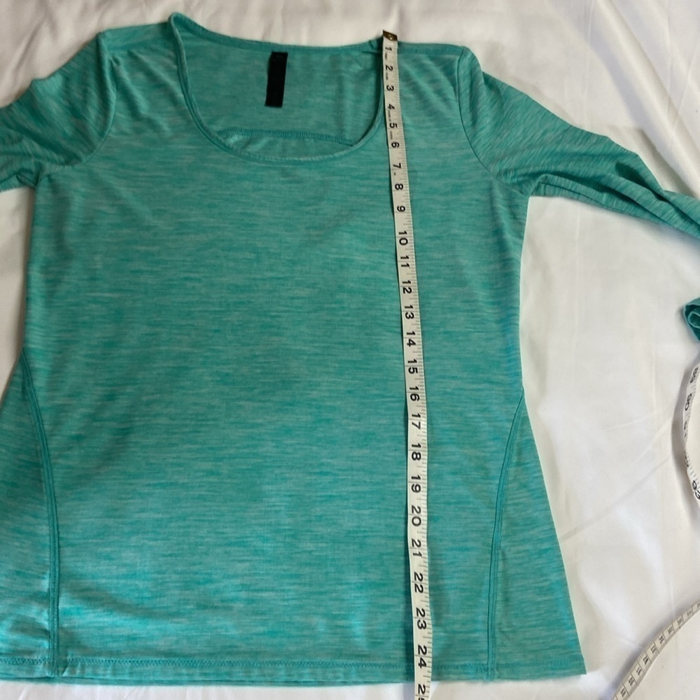 90 Degree,Women,Light Green,Long Sleeve T-Shirt .Size-Medium . - Picture 7 of 10